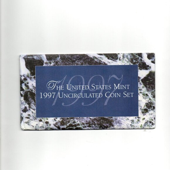 1997-P&D Uncirculated Set... 10 Coin Set... In Original US Mint Packaging - Picture 3 of 3